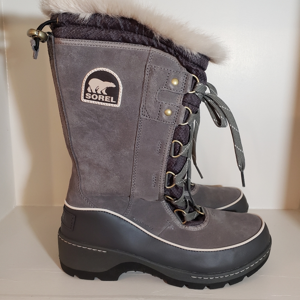 🔥SOREL TIVOLI III HIGH NL2537 in gray and black, Size 9